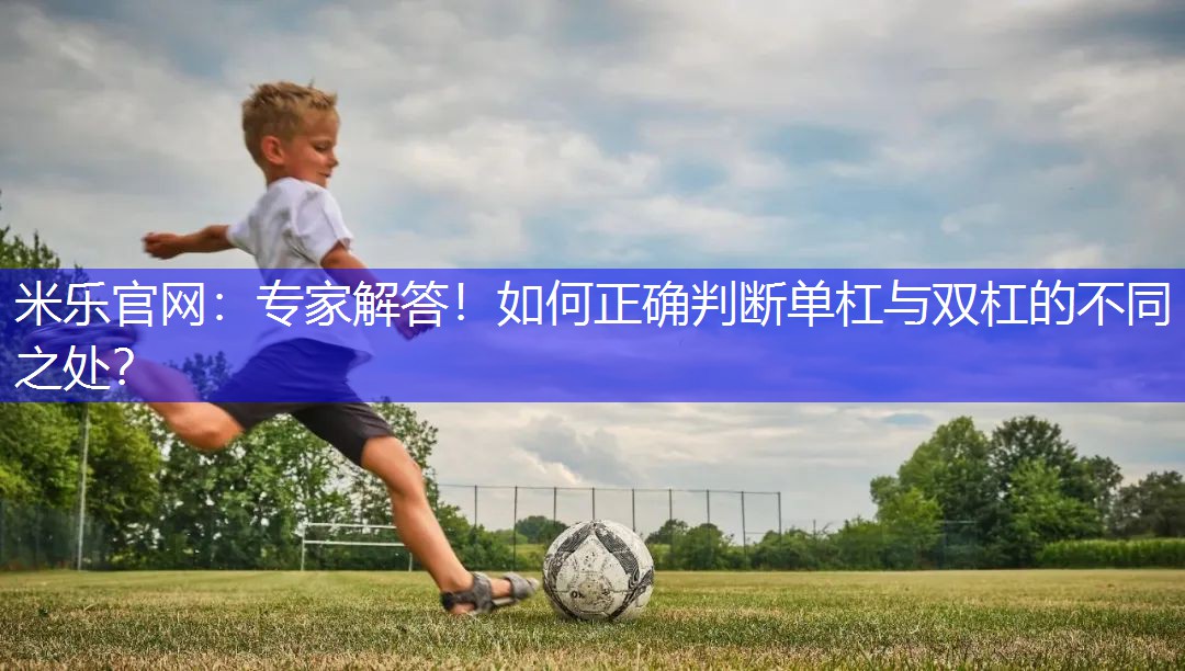 专家解答！如何正确判断单杠与双杠的不同之处？